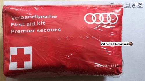 Genuine audi red first aid - genuine, kit
