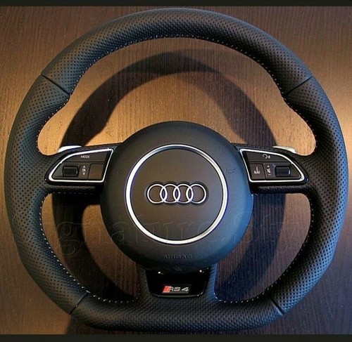 Audi rs4 flat bottom steering - flat,