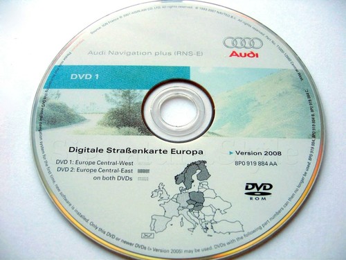 Audi r8 rns e - a6, rns-e