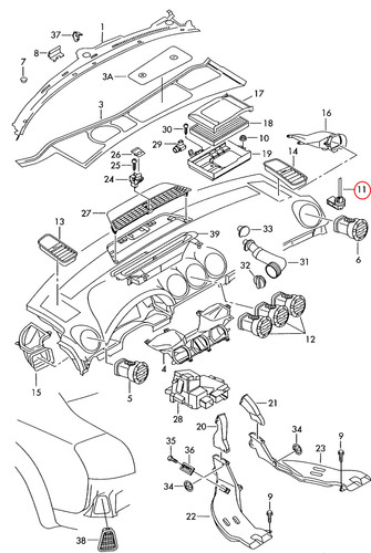 Audi air quality sensor - c6,