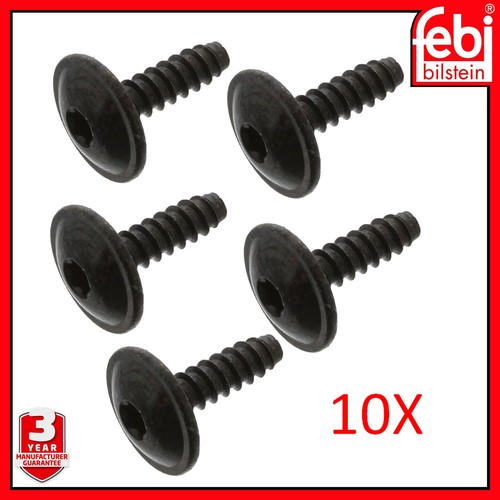 Undertray soundproof screw x10 - soundproof,