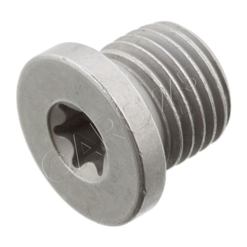 Steel oil sump sealing plug - sump,