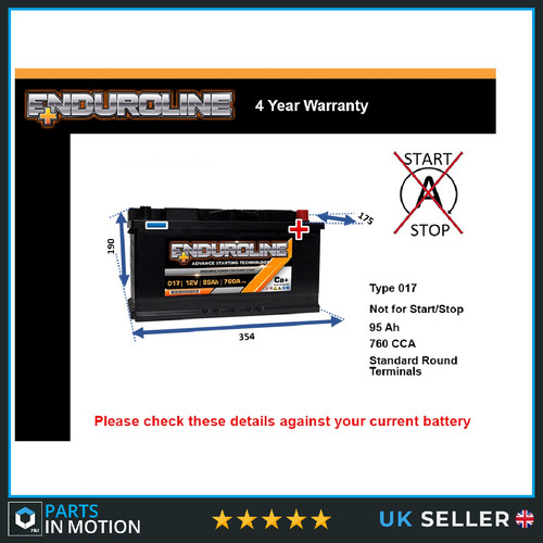 Battery fits audi - a5, a8