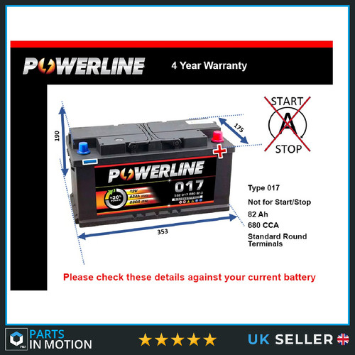 Battery fits audi - q7, rs4