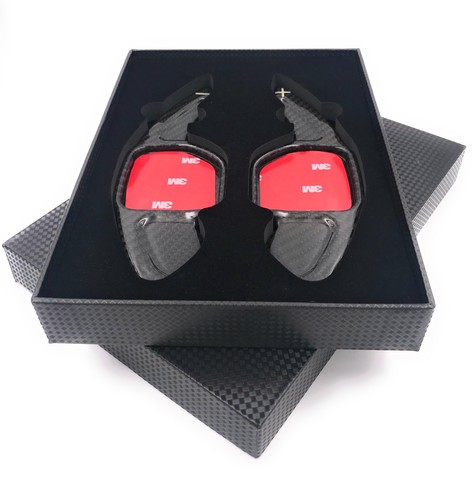 Real carbon shift paddles - real,