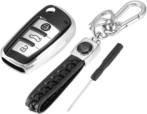 Button remote key fob case - remote,