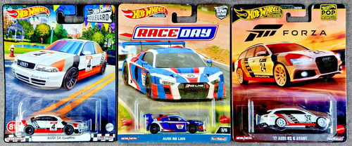 Hot wheels premium audi bundle - wheels,