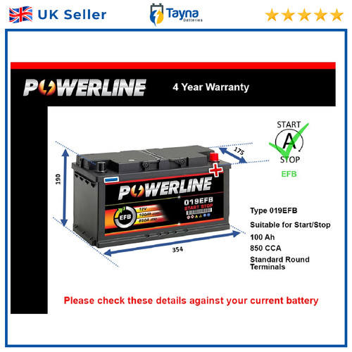 Efb battery fits audi a7 - battery,