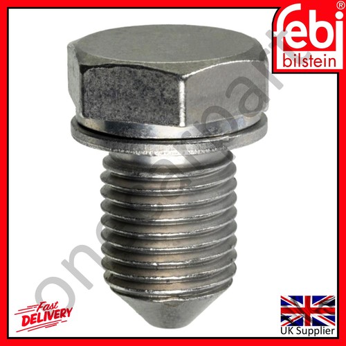 Oil sump drain plug - oil, audi